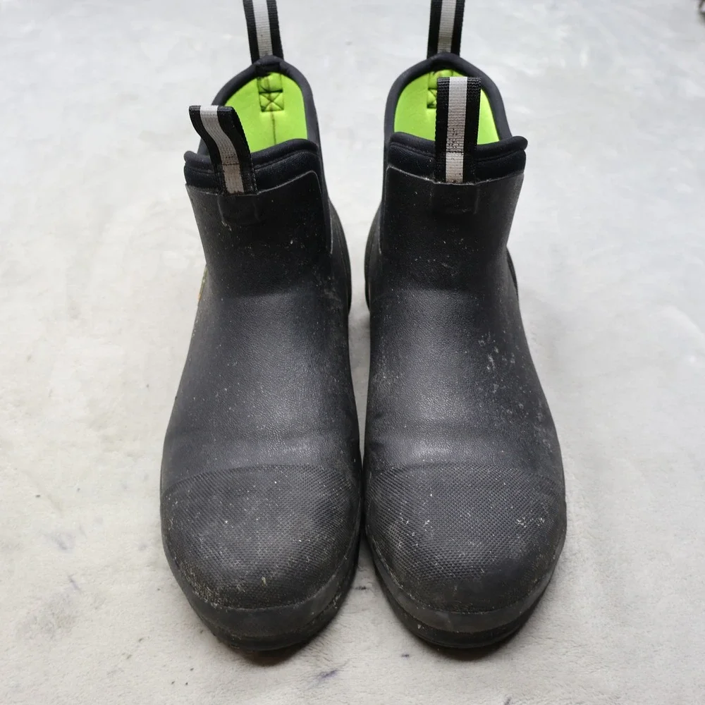 Muck Unisex M9 W10 Work Boots Black Rubber Steel Toe Waterproof Safety 010021